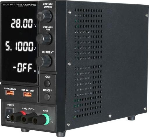 Image du produit RND Labornetzgerät Einstellbar 60V 3A 180W USB