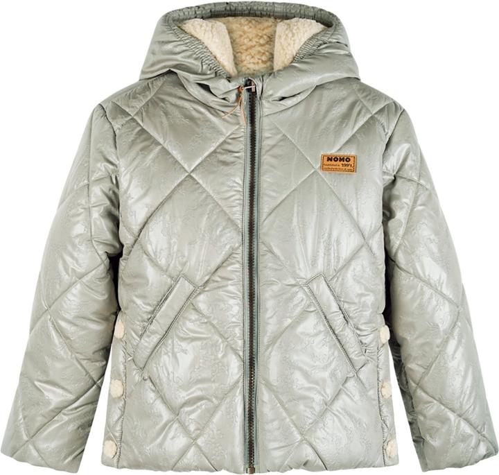 Actual product image no!no! Button Short Winter Jacket (158, 164)