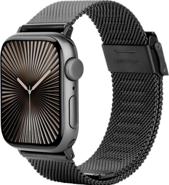 Actual product image Just in Case SilkSteel Strap Apple Watch 40/41/42mm Black (Stainless steel)
