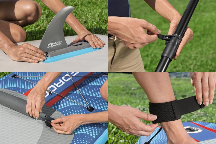 Image du produit Bestway Hydro Force Kit paddle SUP et kayak gonflable 2-en-1 Oceana 3,05 m