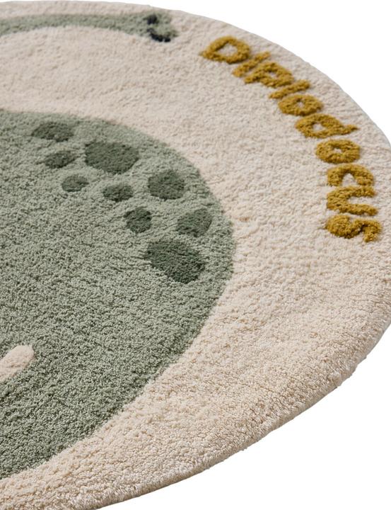 Produktbild Vertbaudet Runder Kinderzimmer Teppich MINISAURUS (75 cm)