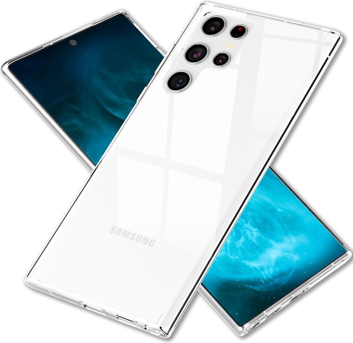 Produktbild Nalia Klare Transparente Hybrid Hülle (Samsung Galaxy S22 Ultra)