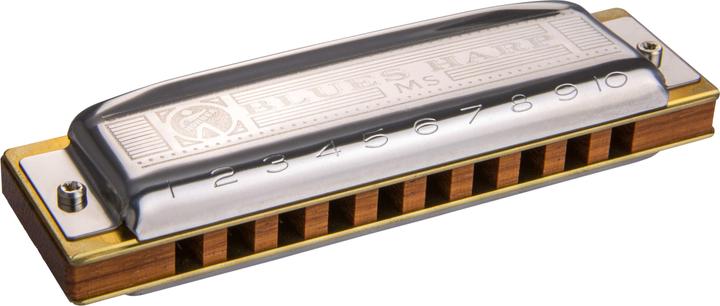 Hohner Blues Harp diatonische Harmonika, Tonart D-Dur (Mundharmonika, Diatonisch)