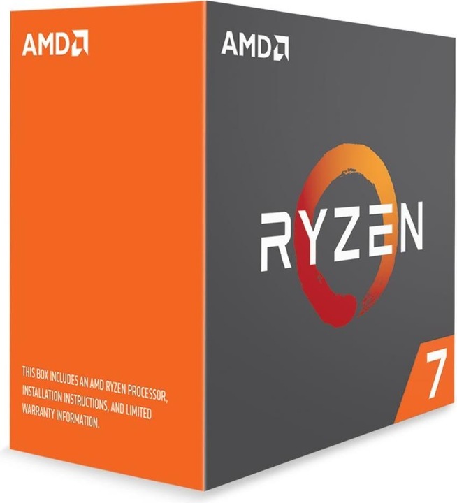 Image du produit AMD Ryzen 7 1700X (AM4, 3.40 GHz, 8 -Core)