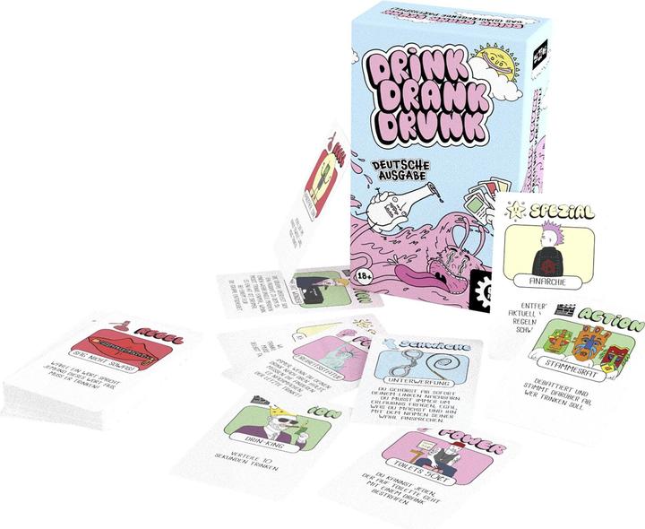 Image du produit Game Factory Drink Drank Drunk (d) (3 - 12 Joueur)