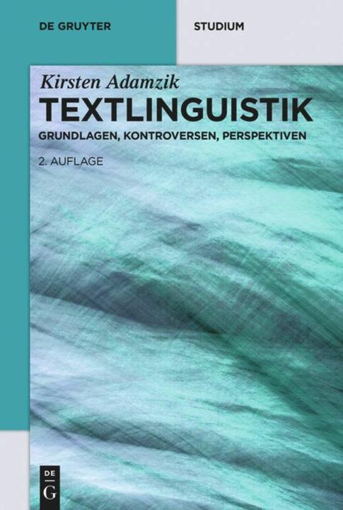 Produktbild Textlinguistik (Deutsch, Kirsten Adamzik, 2016)