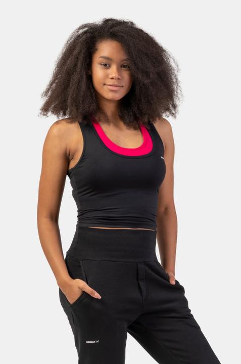 Produktbild Nebbia Sporty Slim-Fit Crop Tank Top 422 black (S)