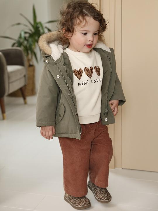 Immagine prodotto Vertbaudet Parka con cappuccio 3-in-1 baby, con giacca trapuntata staccabile (104)
