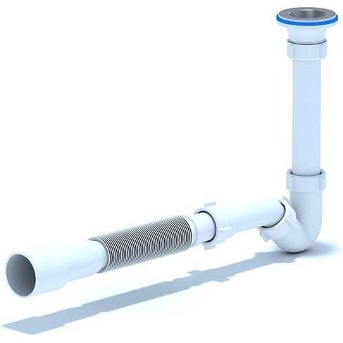 Ani Plast, Siphon, SIPHON BIDET 1 1/4X32 FLEXI PIPE BD1016 (Siphon-Montagematerial)