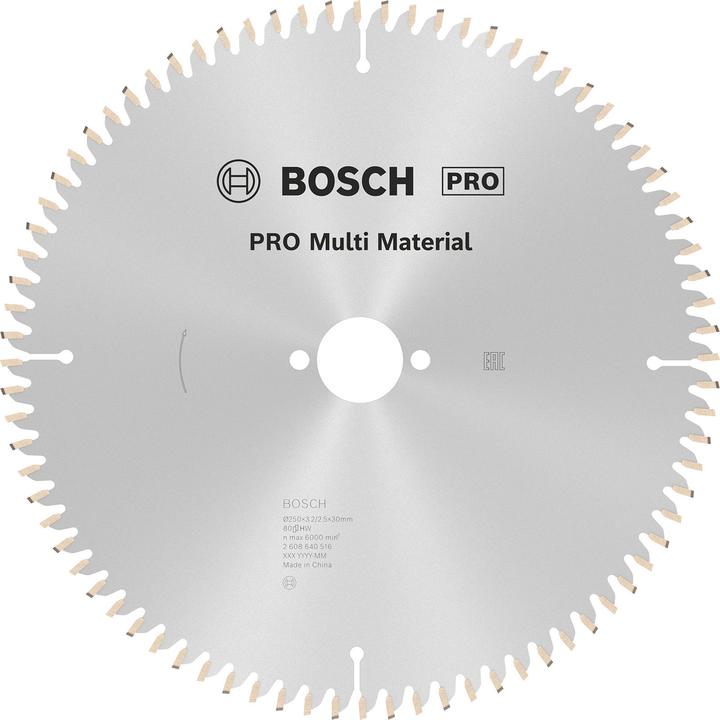 Productafbeelding Bosch Professional Zubehör Cirkelzaagblad Multi Materiaal