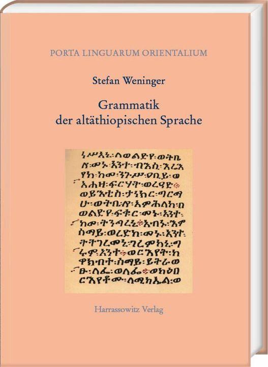 Produktbild Grammatik der altäthiopischen Sprache (Deutsch, Stefan Weninger, 2026)