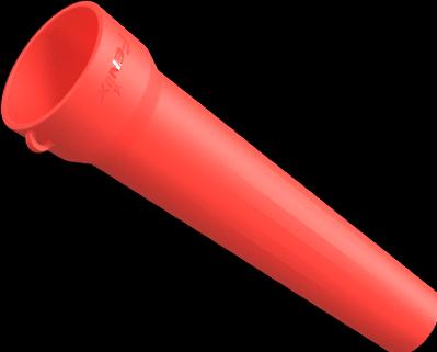 Actual product image Fenix AOT-04, silicone signalling cone 40mm red