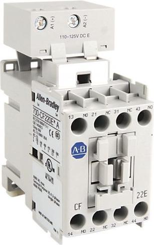 Actual product image Allen Bradley Industrial relay, 2 NO / 2 NC contacts, 20A, screw terminal