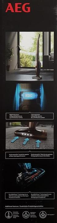 Actual product image AEG UltraPower CX8-2-95BM bag & cordless cordless hand hoover