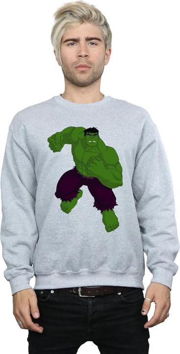 Actual product image Mens Hulk Pose Sweatshirt (3XL)