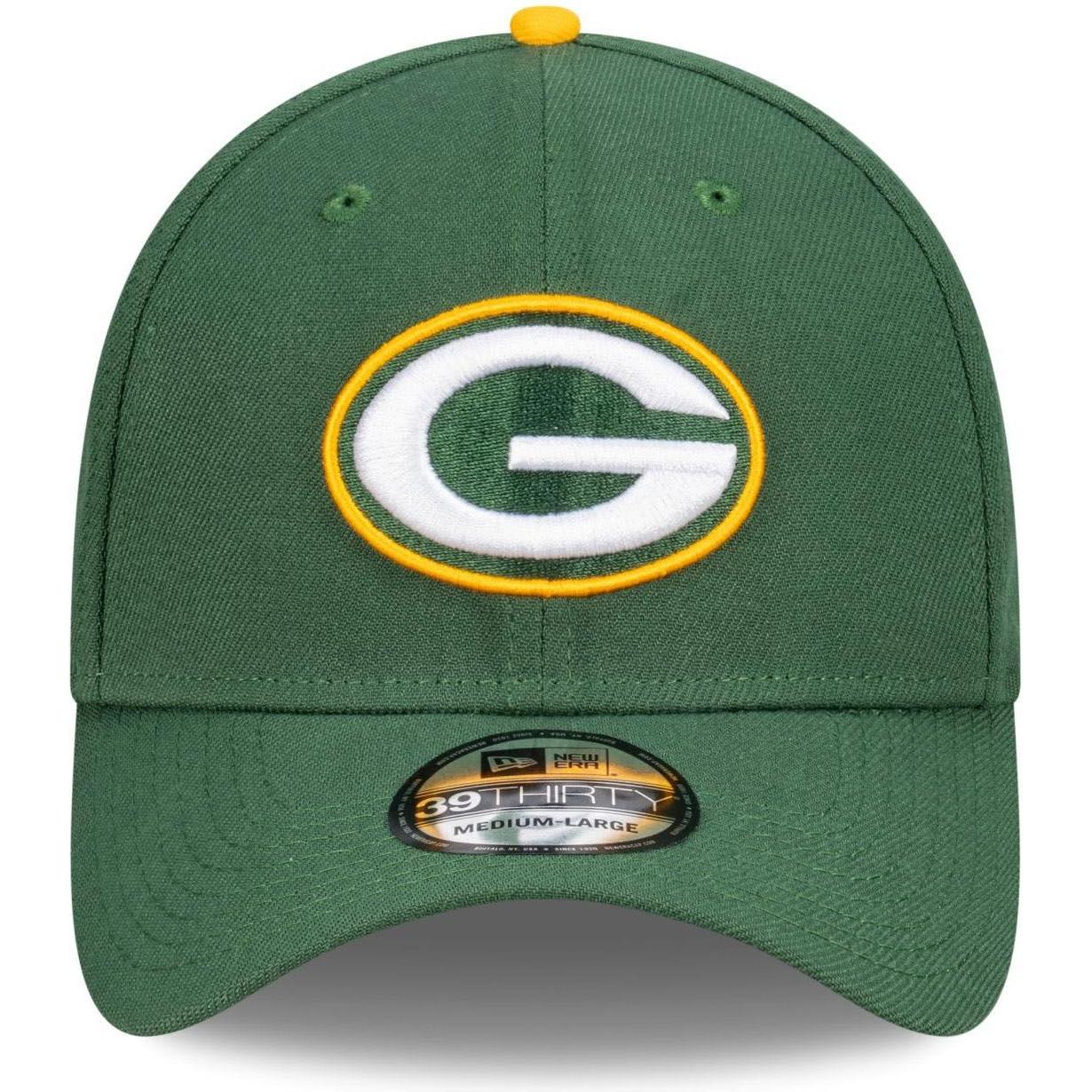 Thumbnail - New Era, Herren, Cap, 39Thirty Stretch Cap - NFL Green Bay Packers - S/M, Grün, (M)