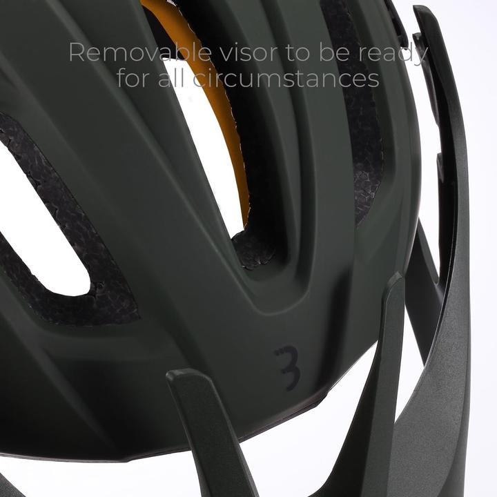 Productafbeelding BBB Leichter MIPS Helm mit abnehmbarem Visier, Reisetasche und Rücklichthalterung (54 - 58 cm)