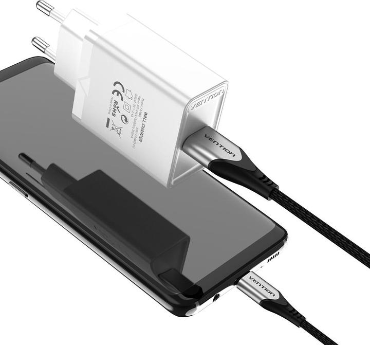 Actual product image Vention Wall charger EU USB-A FAAW0-EU 12W, 2.4A, (white) (12 W)