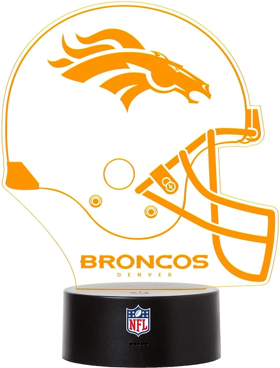 Actual product image Great Branding Denver Broncos LED-Licht "HELM"