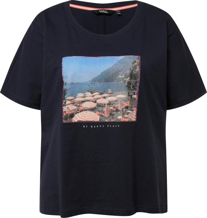 Produktbild Ulla Popken T-Shirt, Fotomotiv, Oversized, Rundhals, Halbarm (46, 48)