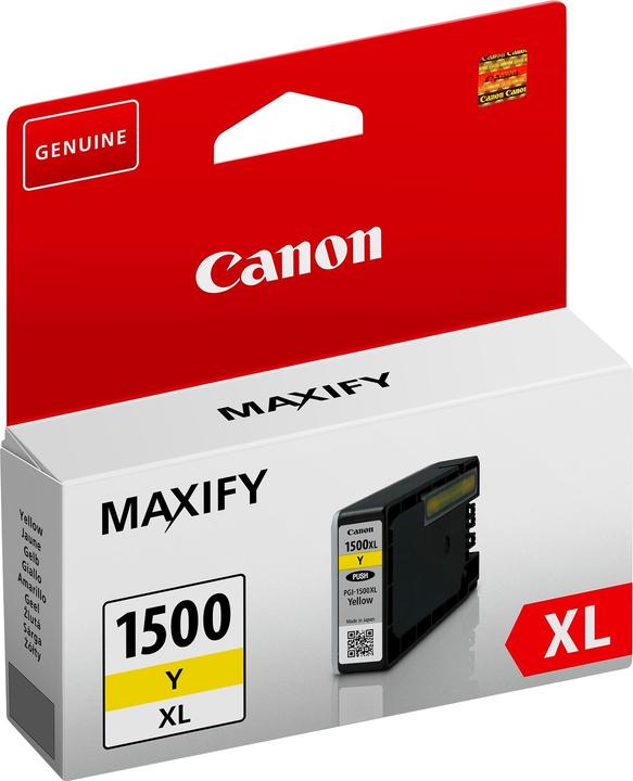 Actual product image Canon Pgi-1500xl Y (Y)