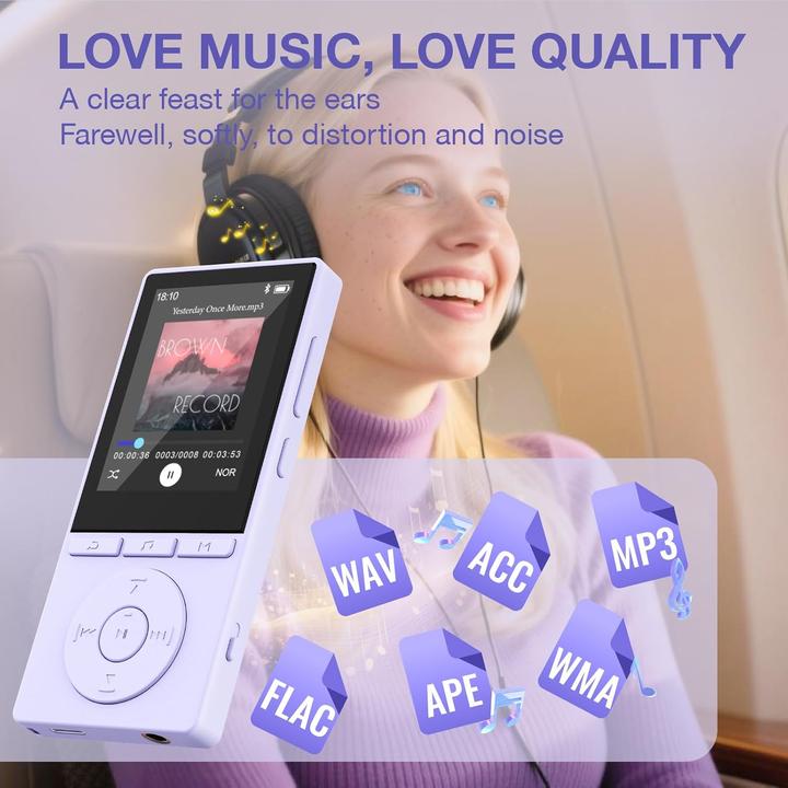 Actual product image Aiandcc MP3-Player mit Bluetooth (32 GB)
