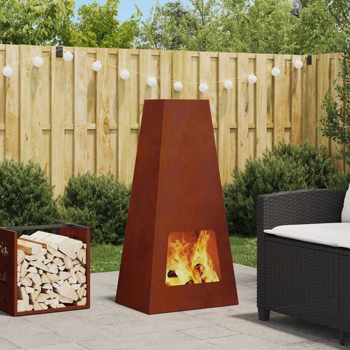 Actual product image vidaXL Aussenkamin