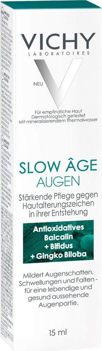 Energie-Label Vichy Slow Âge (Augenpflege Crème, 15 ml, Tag)