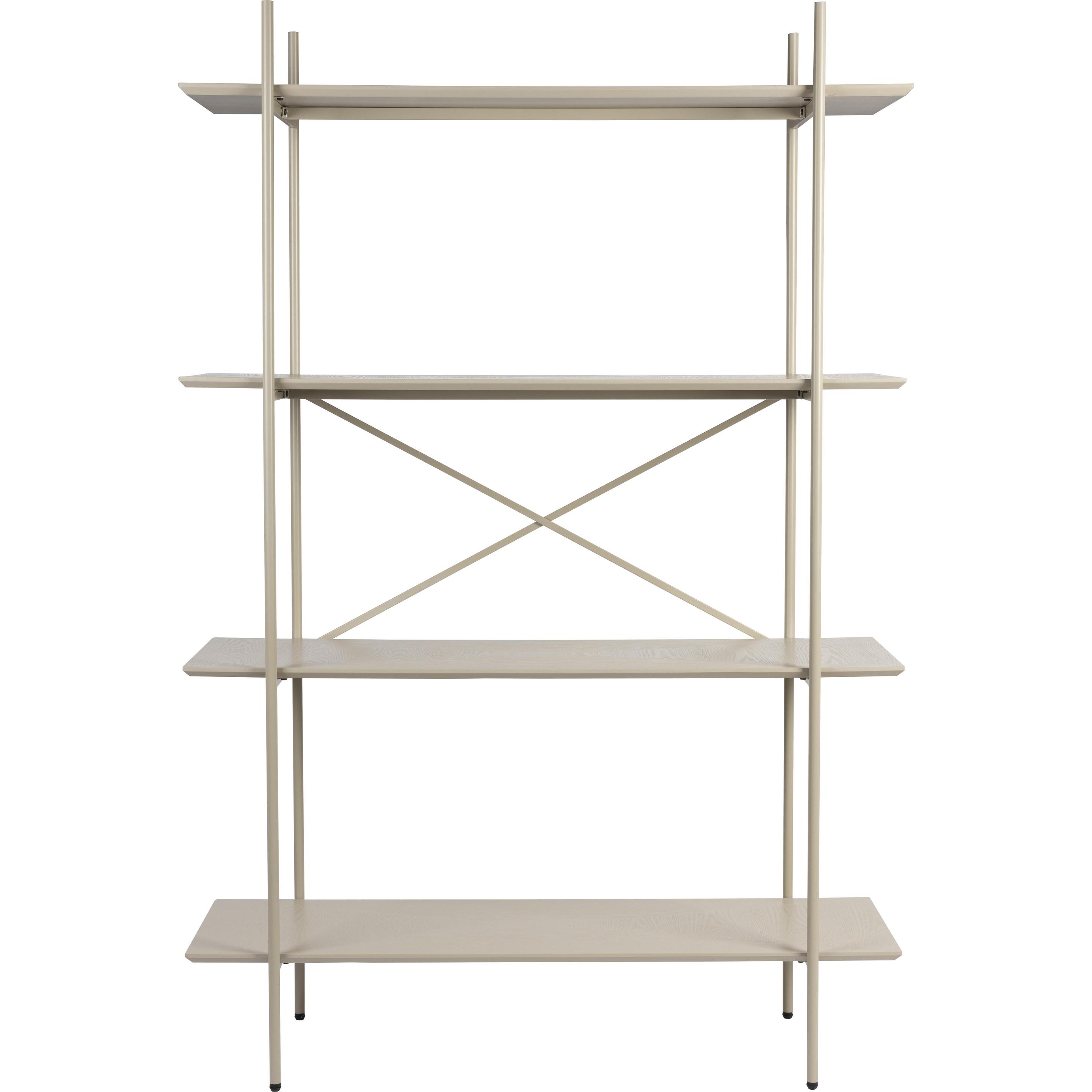 Zuiver, Regal, Shelf Cabinet Marcio Beige (120 x 40 x 180 cm)
