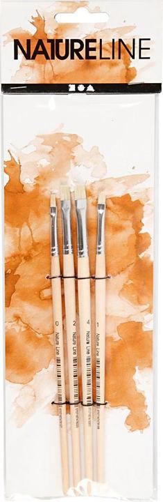 Actual product image Creativ Company Nature Line brush 00/1/2/4, 4 pcs. (7 mm)