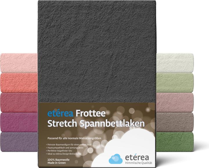 Produktbild Etérea Frottee Spannbettlaken (200 x 200-220 cm)