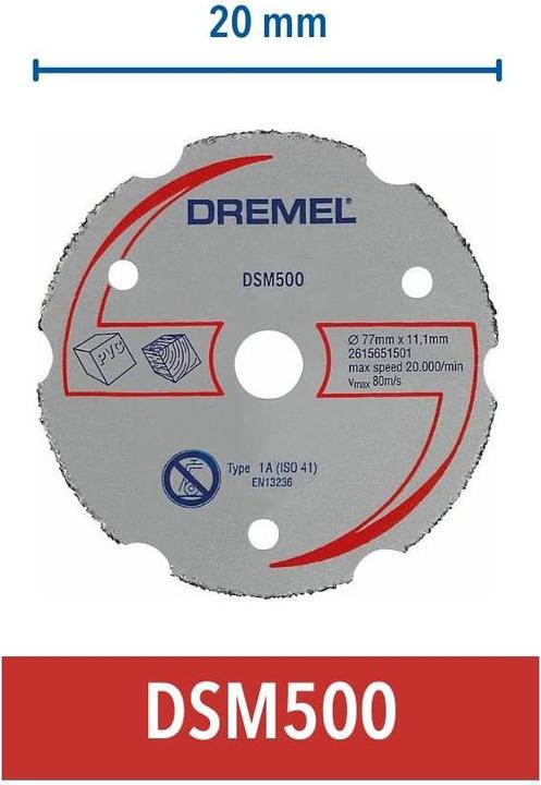 Productafbeelding Dremel Snijschijf recht