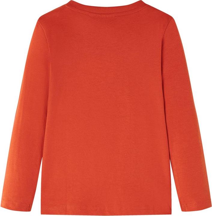Immagine prodotto vidaXL Camicia da bambino a maniche lunghe arancione 140,Materiale: 100 (140)