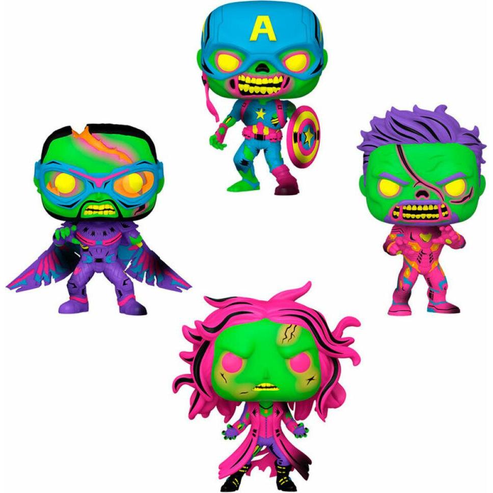Funko Marvel POP! Movies Vinyl Figuren 4er-Pack What if 9 cm