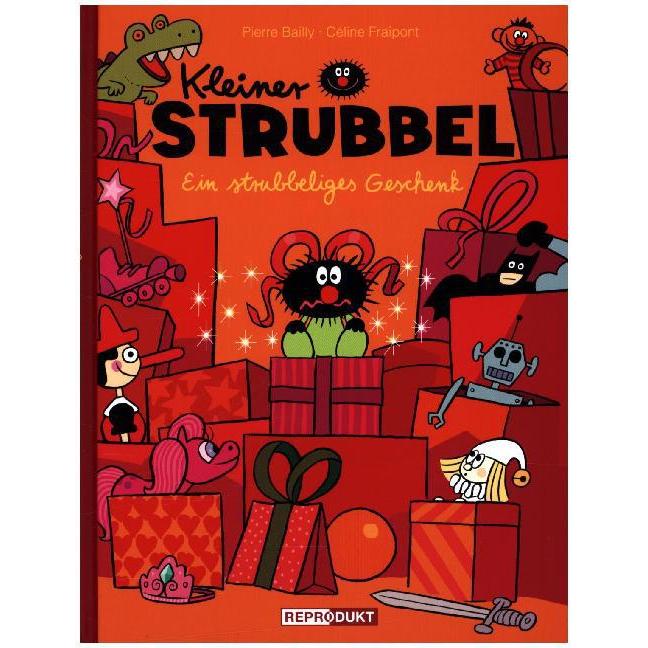 Kleiner Strubbel Ein strubbeliges Geschenk, Kinderbücher von Céline Fraipont, Pierre Bailly