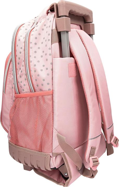 Image du produit Top Model Topmodel - School Backpack Trolley - Rosé with Grey Polka Dots (28 l)