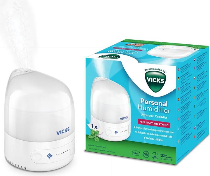Actual product image Vicks Cool Mist humidifier à ultrasons VUL510E4 (10 m²)