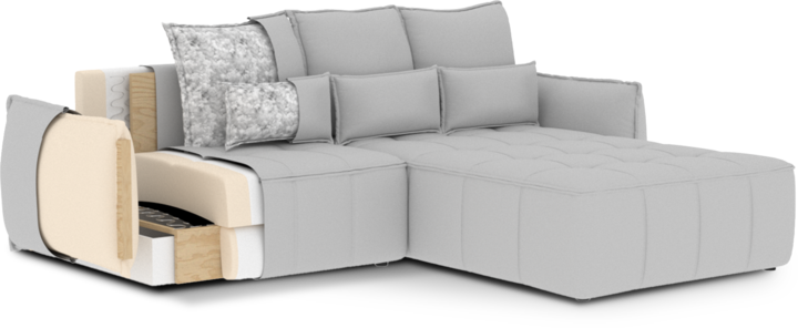 Produktbild ELTAP Campo (4-Sitzer, Bettsofa, Ecksofa)