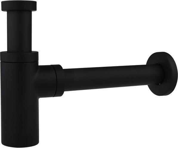 Actual product image Tycner Washbasin Siphon Black 2312 (Bottle siphon)