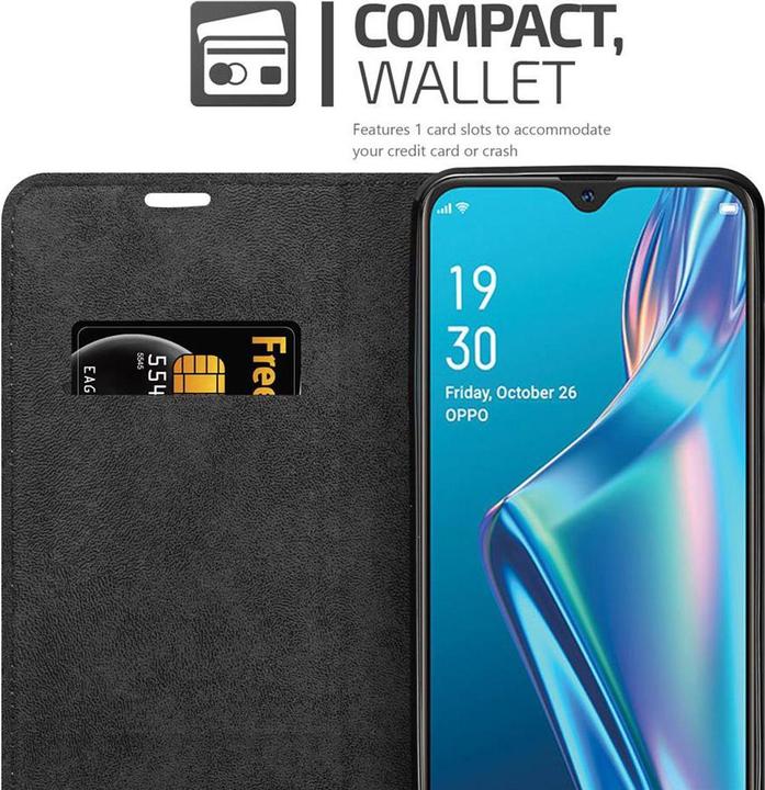 Image du produit Cadorabo Book Couverture magnétique invisible (Oppo A12)