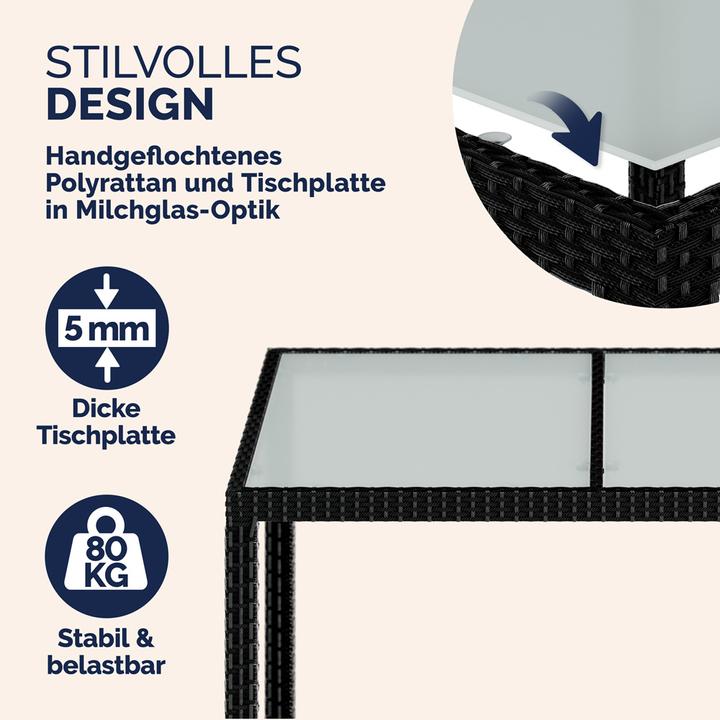 Produktbild Casaria Sitzgruppe (190 x 190 x 75 cm)