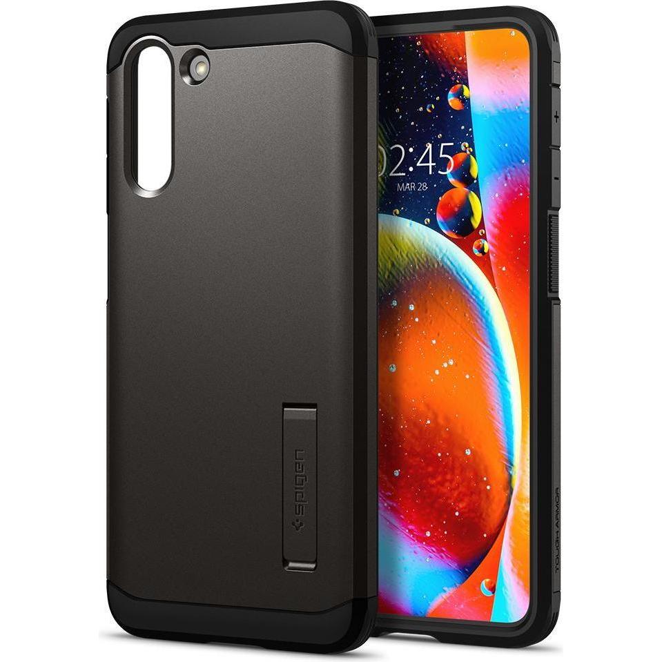 Thumbnail - Spigen Tough Armor (Samsung Galaxy S21, Samsung Galaxy S21 5G), Smartphone Hülle, Grau
