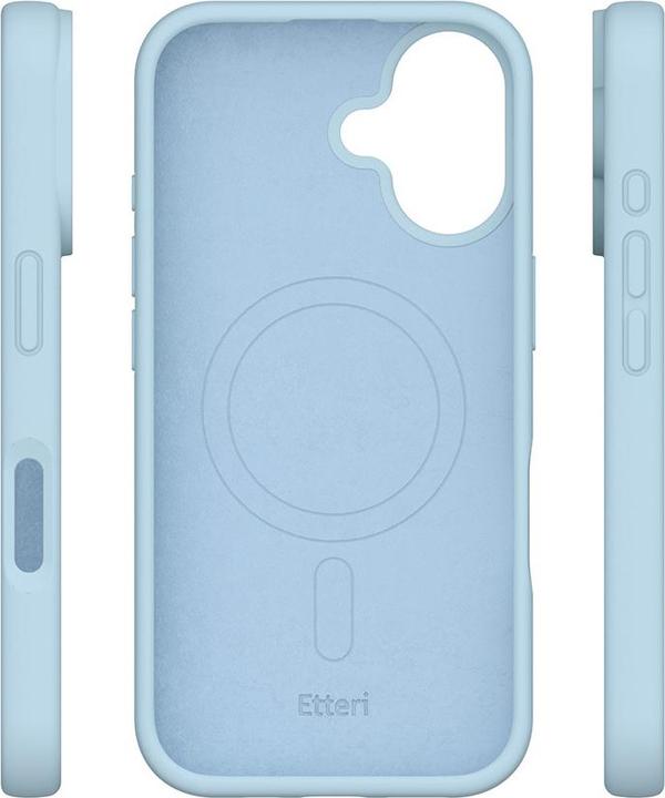 Immagine prodotto Etteri Silicone Mag case for iPhone 16 6,1" light blue (Apple iPhone 16)