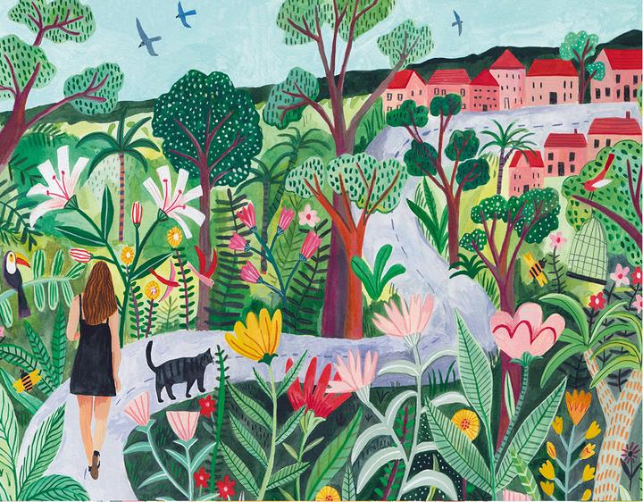 Actual product image Pieces & Peace Puzzle 1500 pieces Country Walk (1500 pieces)