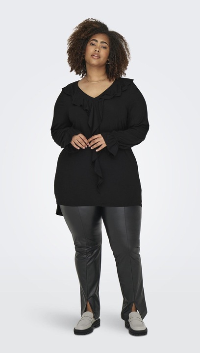 Actual product image Only Regular fit V-neck Elasticated cuffs Top Top (S)