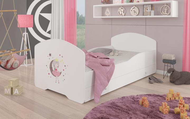 Image du produit ADRK Furniture Lit avec matelas et tiroir PEPE SLEEPING PRINCESS 140x70 (140 x 70 cm)