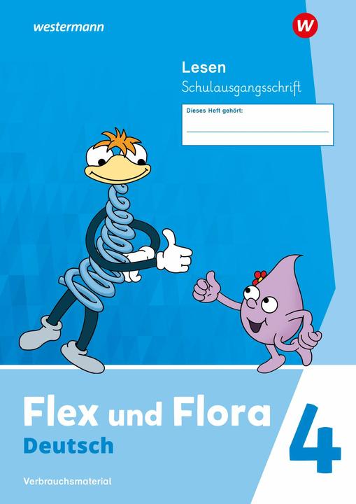 Produktbild Flex u.Flora J21 Lesen 4 SAS (Deutsch, Nadineua, Heike/Föhl, Angelika/Pistor, Baligand, 2024)