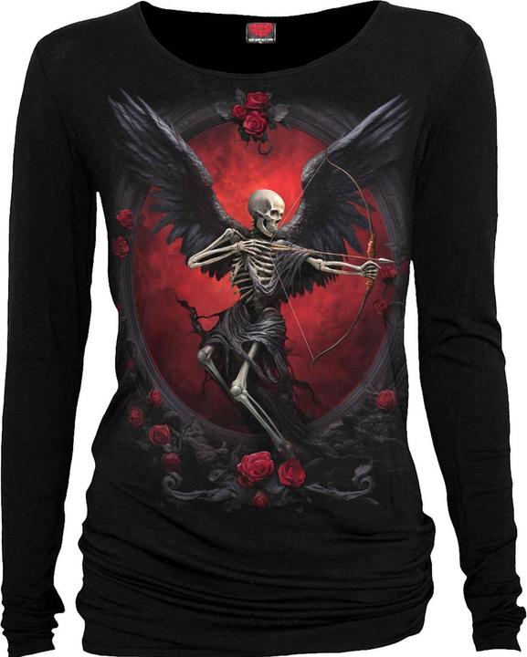 Actual product image Spiral Womens/Ladies Cupid's Curse Long-Sleeved Top (S)