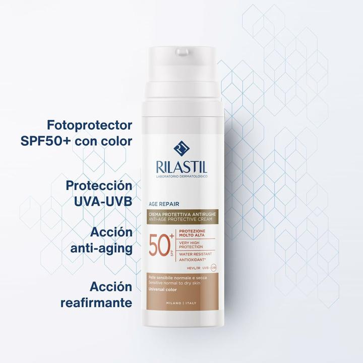 Produktbild Sun System Age Repair Color Fotoprotector SPF50 50ml (Sonnencreme Gesicht, SPF 50, 50 ml, 90 g)