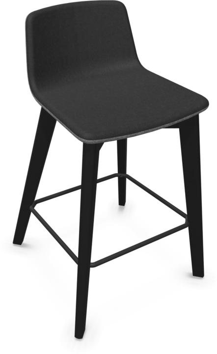 Black, Grey melange, Ash stained black